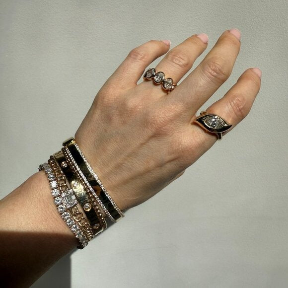 Timeless Elegance Bezel-Set Lab Diamond Ring in 14K Gold