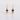 Princess Cut Sapphire Diamond 14K Yellow Gold Drop Earrings